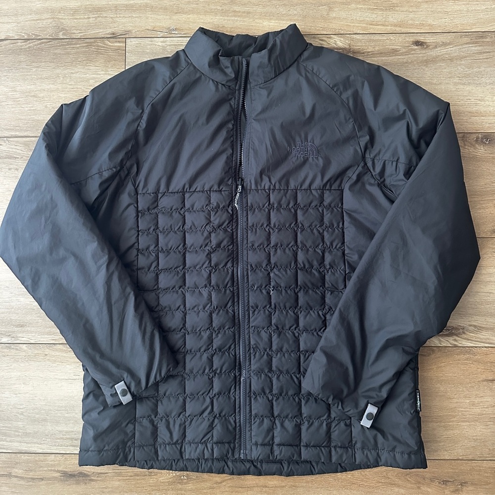 The North Face Men's Quilted Black Puffer Jacket